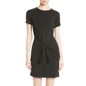 Theory tie-front t-shirt dress